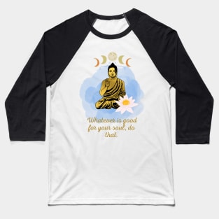 Buddha Meditating Baseball T-Shirt